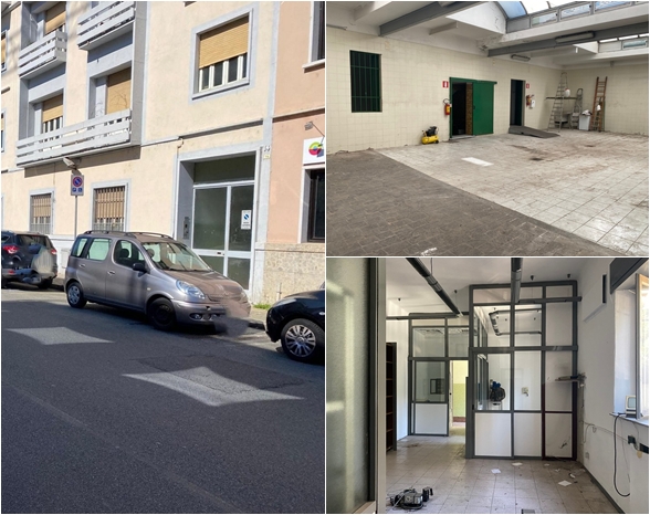 Three real estate units connected to each other, part of a condominium complex