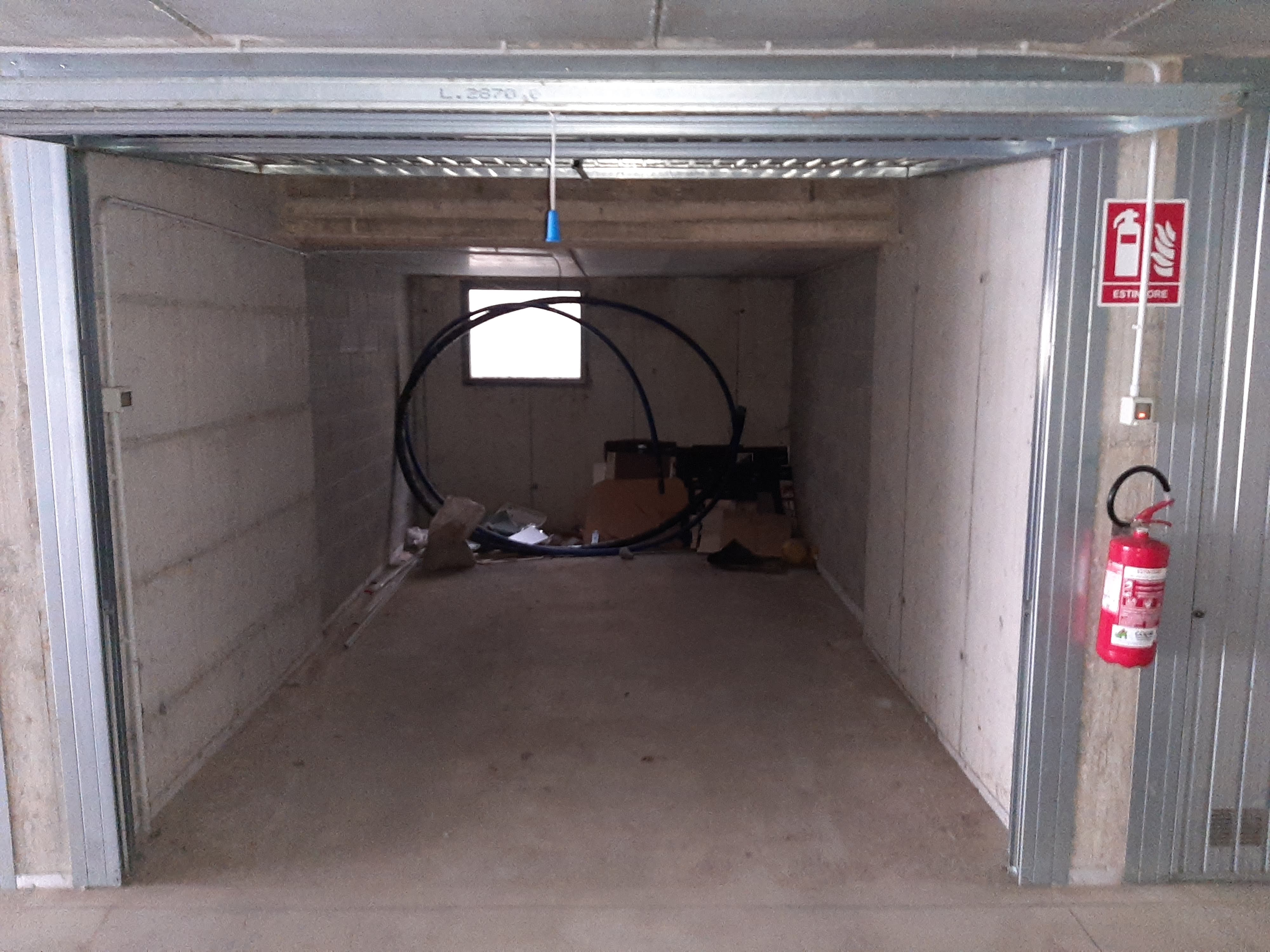 Garage located in the basement