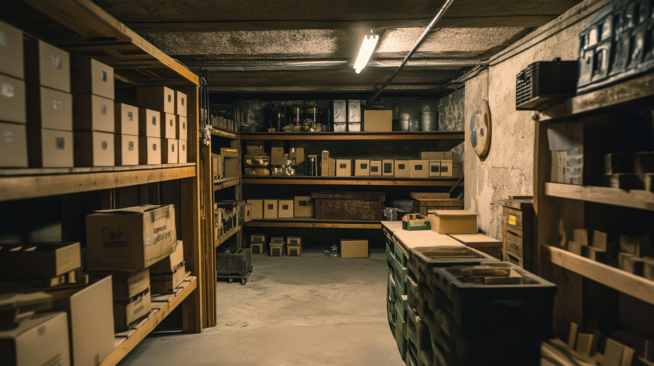 Real estate unit for use as a storage room/cellar on the basement floor of building B in the “Residenza Miranda” (Lot 4)